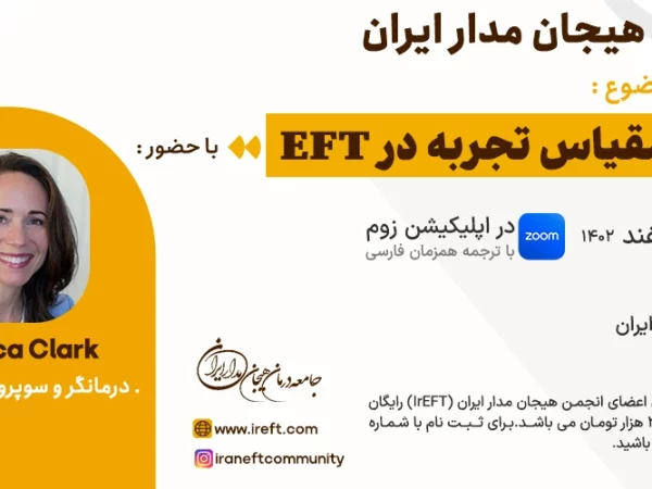 جلسه هفتگی با موضوع استفاده از مقیاس تجربه در EFT